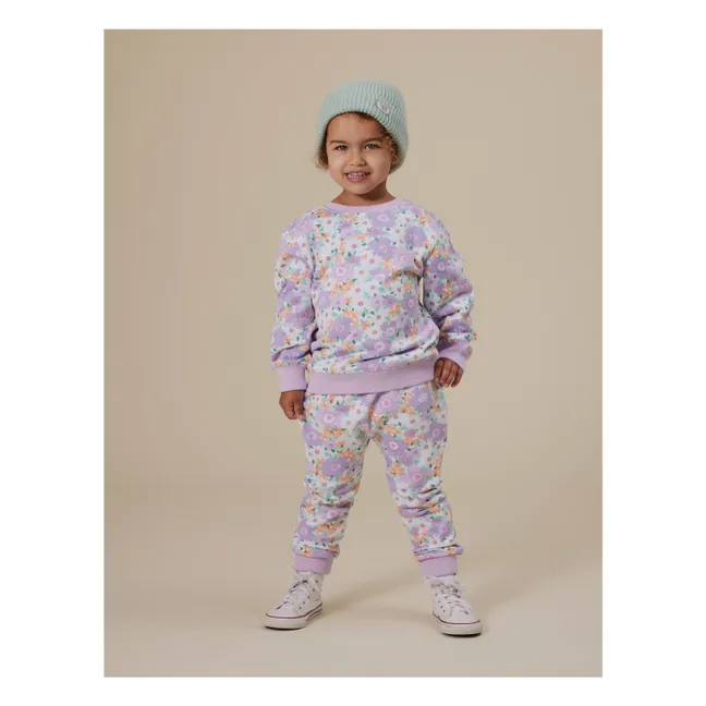 Flora Sponge Jogger | Lilac