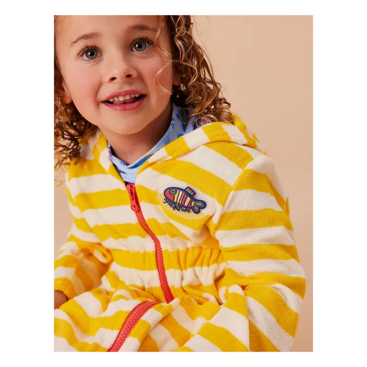 Peignoir Little Fishy | Jaune- Image produit n°5