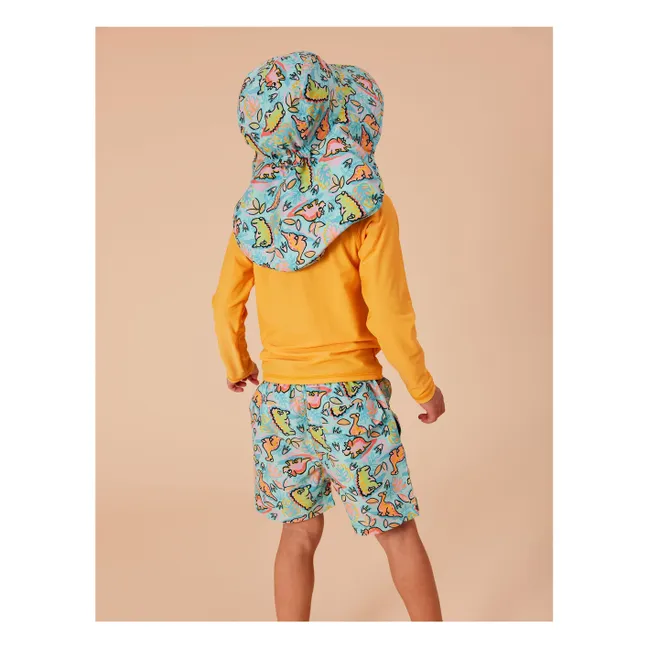 Short de Bain Dino Jungle | Vert