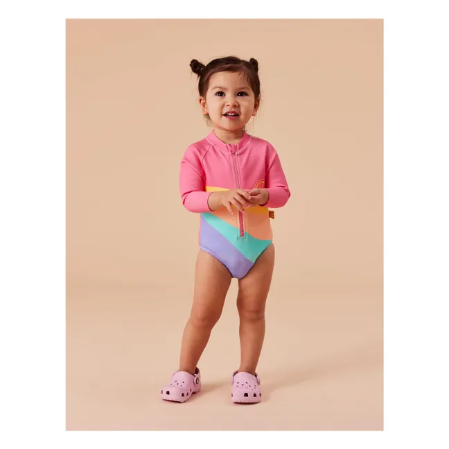 Maillot de Bain Ride The Wave | Rose fuschia