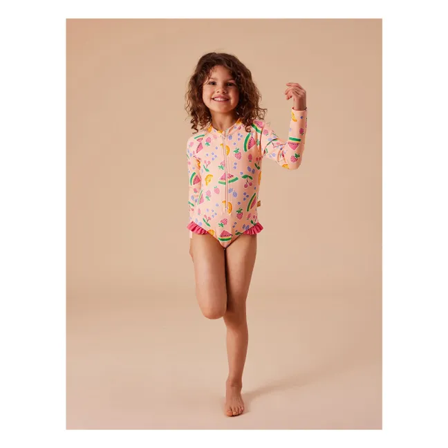 Maillot de Bain Salade de Fruit | Rose pêche