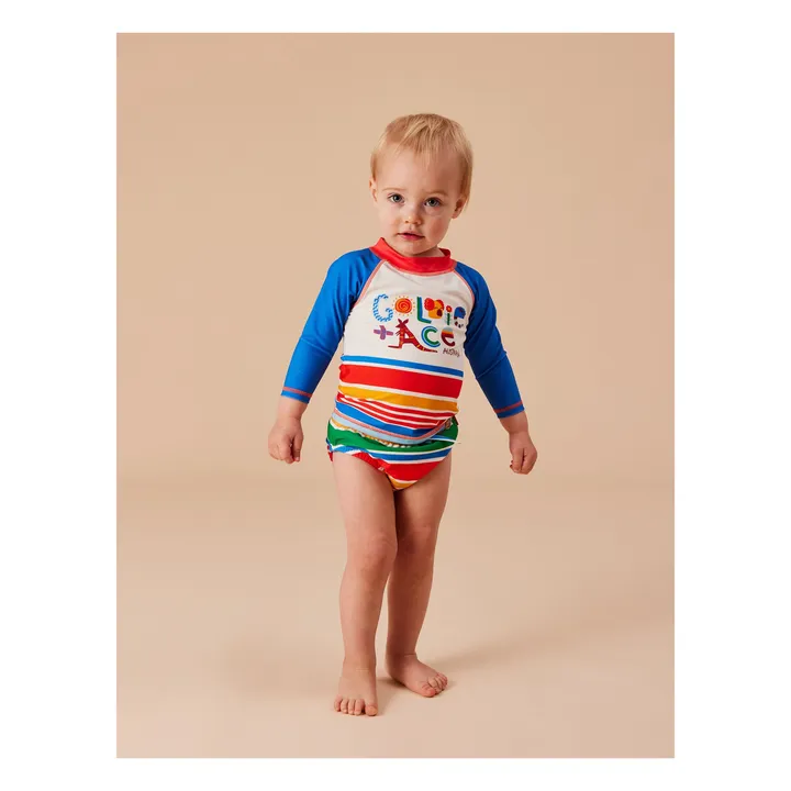 T-Shirt Anti-UV Land Down Under | Bleu- Image produit n°0