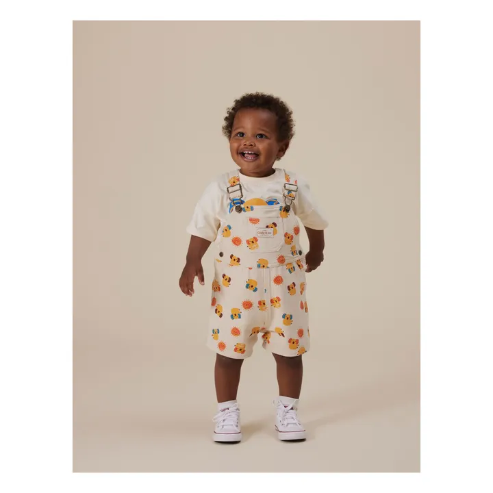 Salopette Courte Burton Vintage Koala | Crème- Image produit n°2