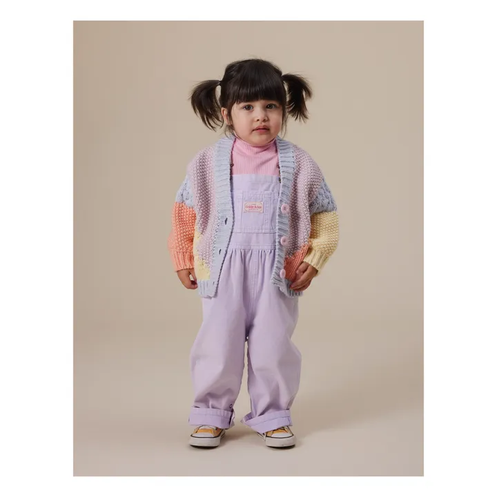 Gilet Colour Block | Rose- Image produit n°1