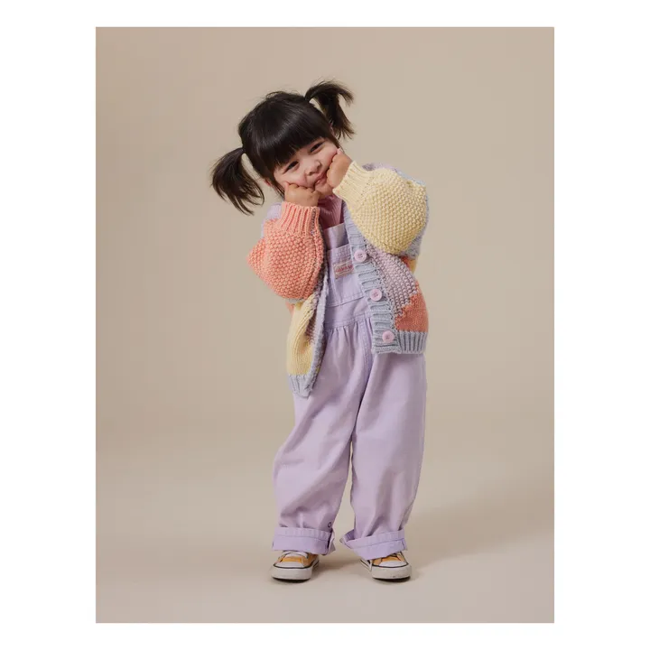 Gilet Colour Block | Rose- Image produit n°2