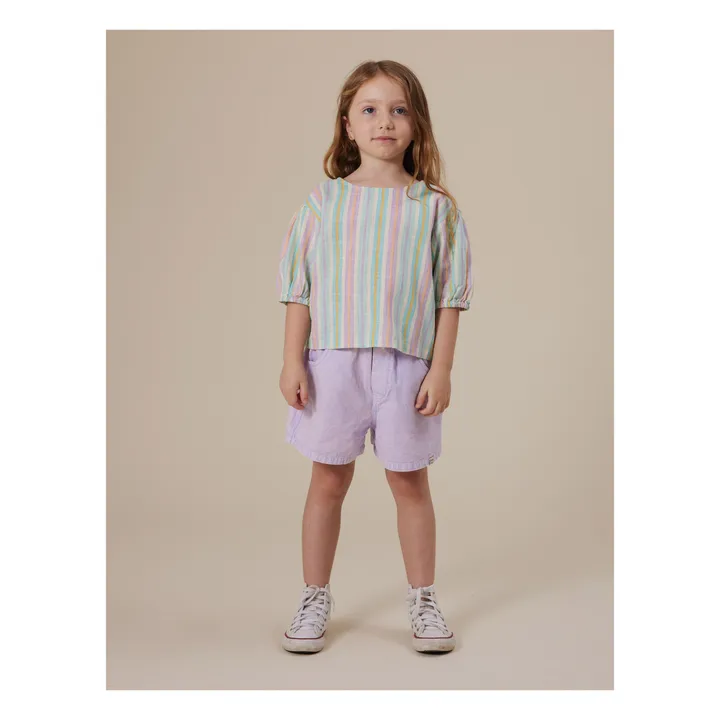 Short Ziggy Denim | Mauve- Image produit n°3