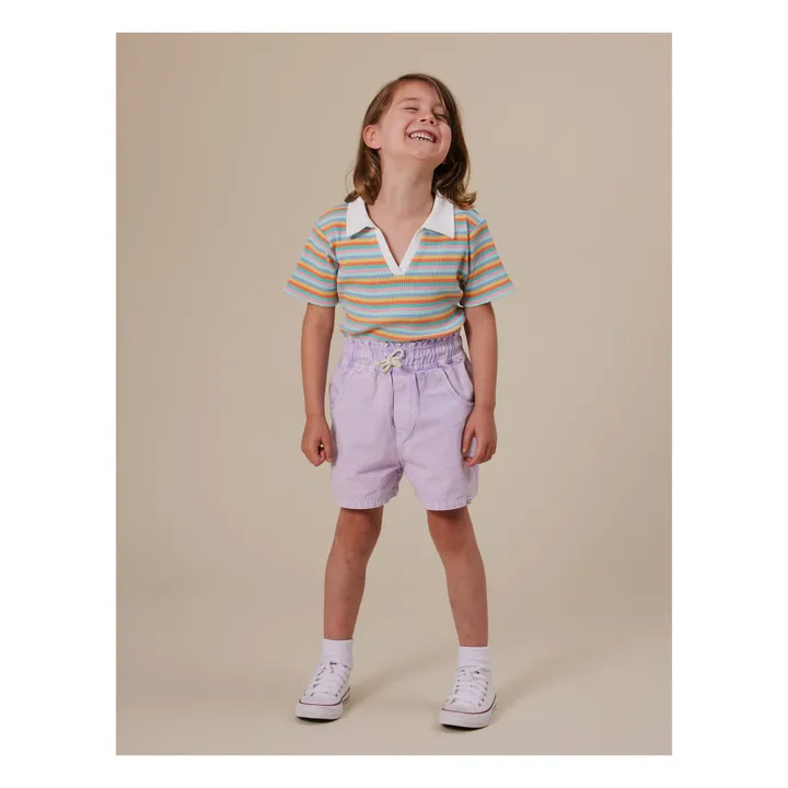 Short Ziggy Denim | Mauve- Image produit n°2