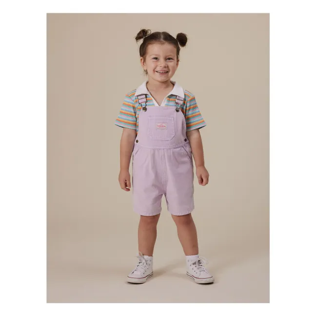 Burton Vintage Kurze Latzhose | Mauve