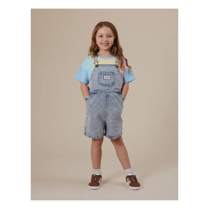 Salopette Courte Burton Vintage | Bleu jean- Image produit n°2