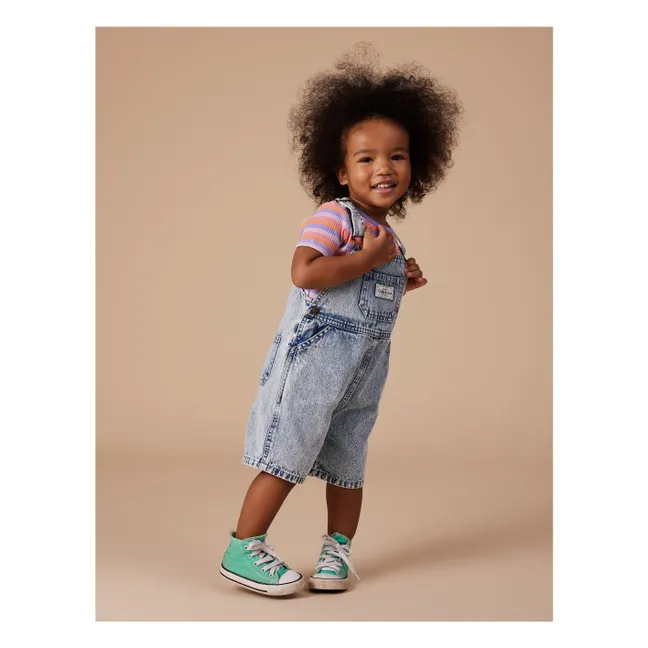 Burton Vintage Kurze Latzhose | Denim