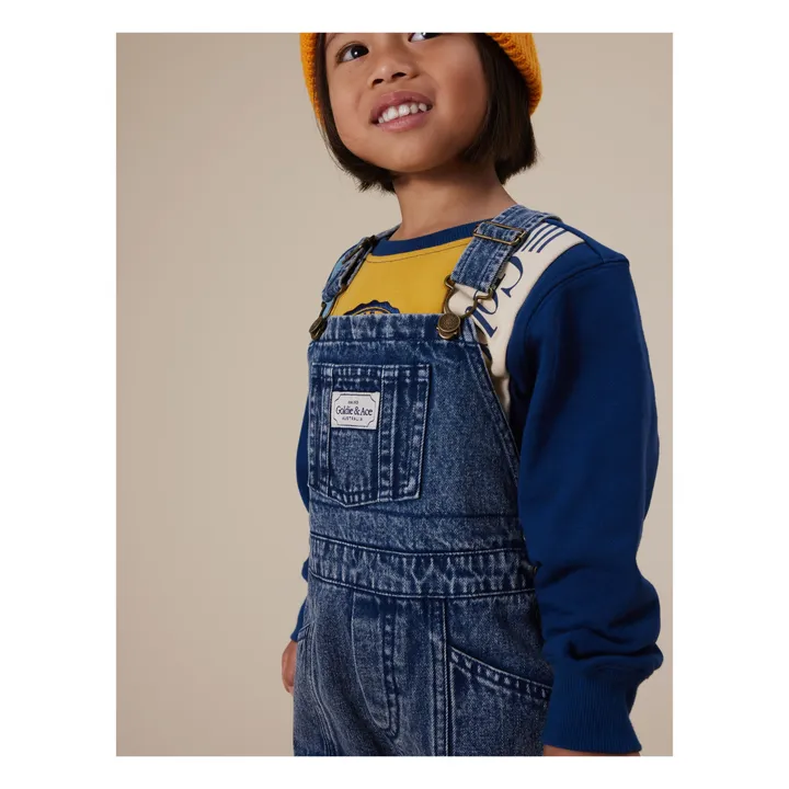 Salopette Blake Vintage | Bleu jean- Image produit n°3