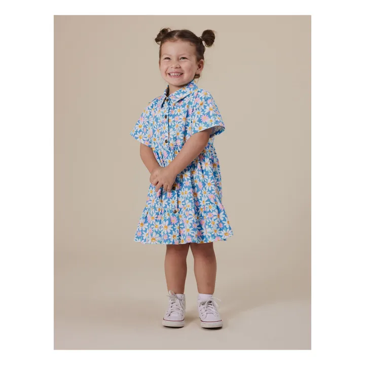 Robe Monica | Bleu- Image produit n°2