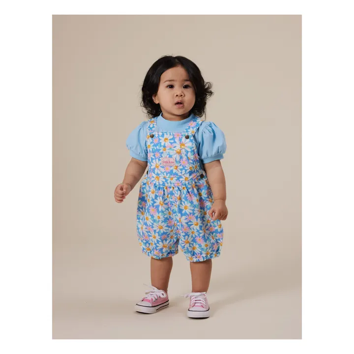 Salopette Courte Bessie Bubble | Bleu- Image produit n°0