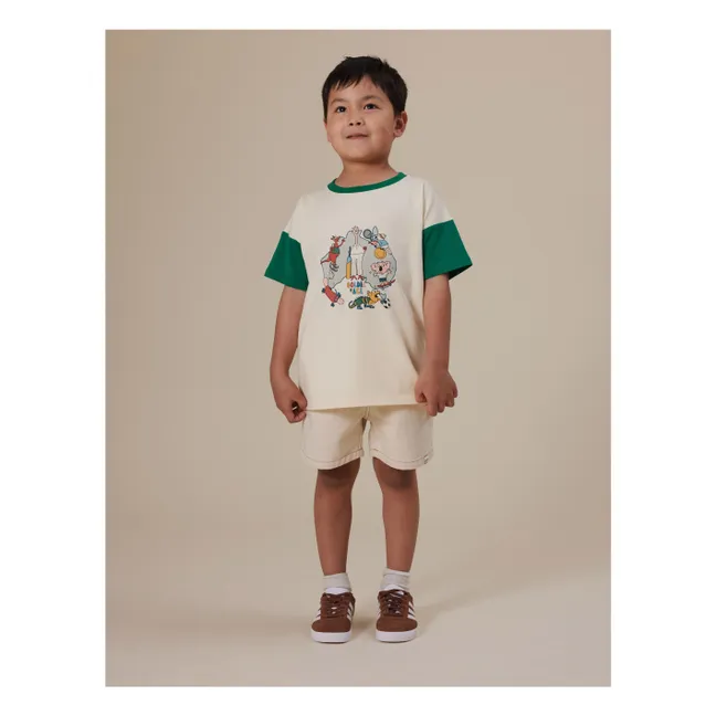 T-Shirt Team Goldie  | Crème