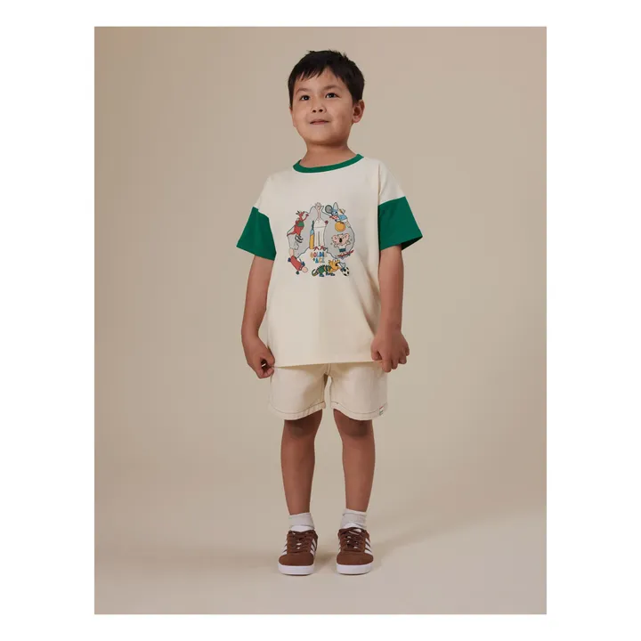 T-Shirt Team Goldie  | Crème- Image produit n°2