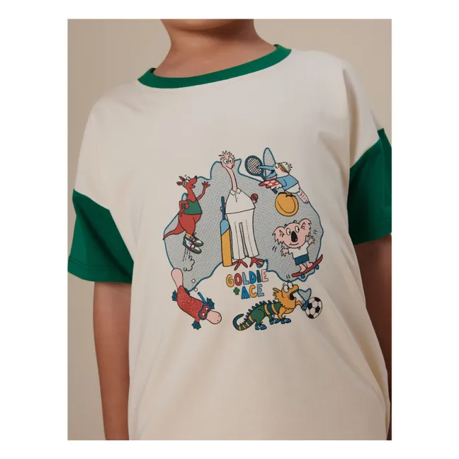 Camiseta Team Goldie  | Crema