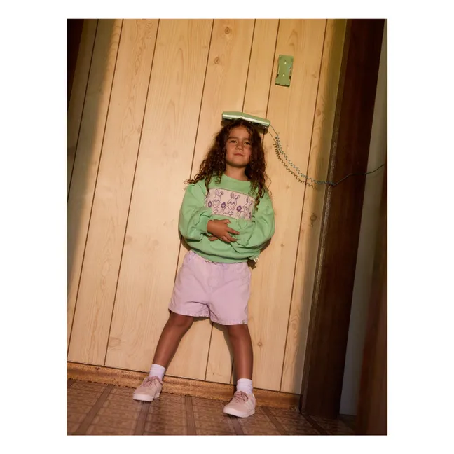 Sweat Hazel Eponge | Vert amande