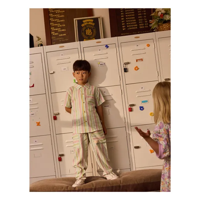 Camisa Holiday Linen | Verde Almendra