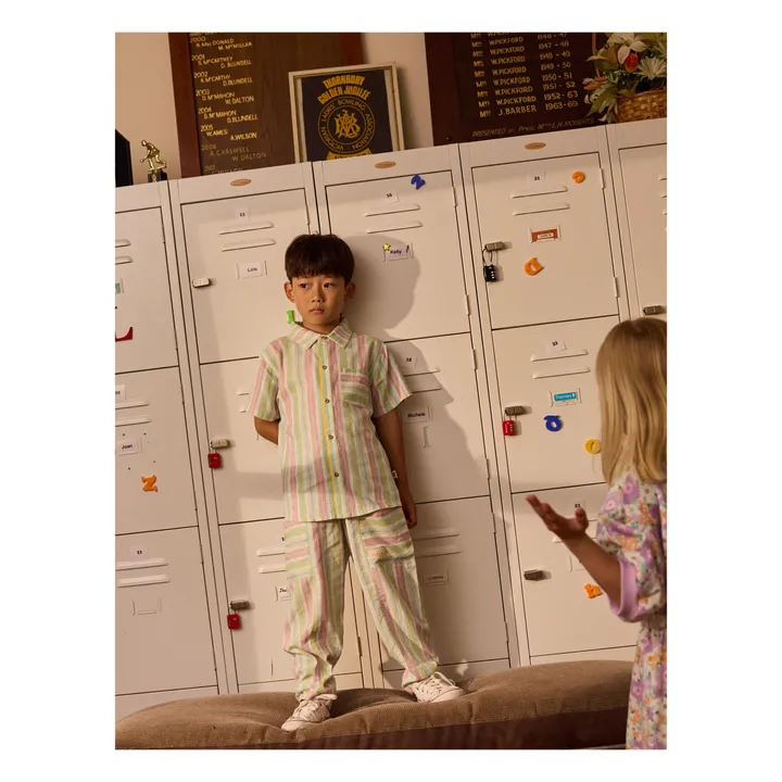 Chemise Holiday Lin | Vert amande- Image produit n°0