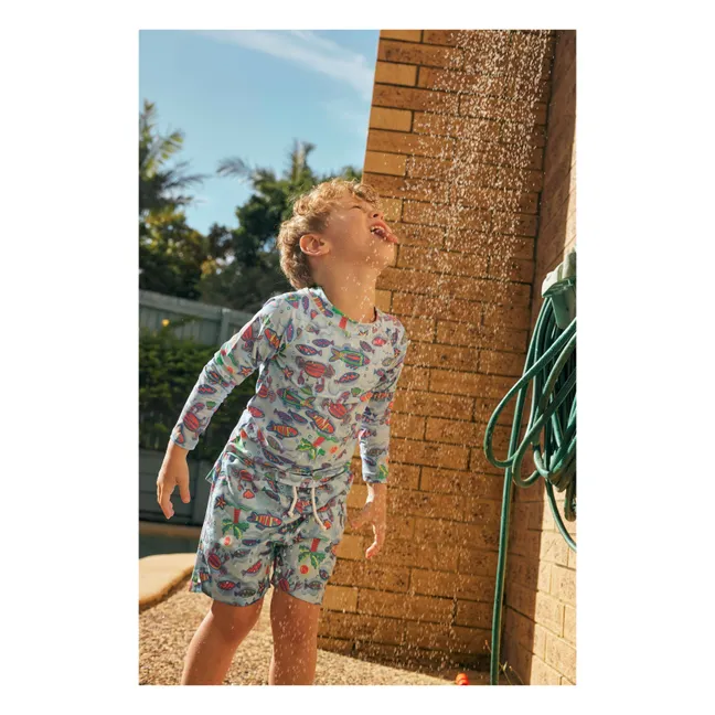 Daydream Island Anti-UV T-Shirt | Hellblau