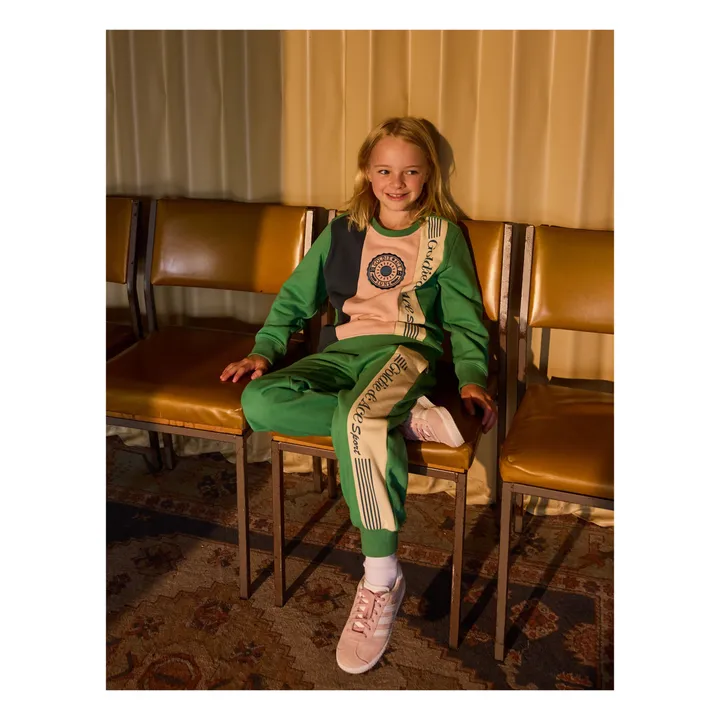 Sweat Goldie Sports Day Eponge | Vert- Image produit n°1