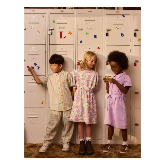 Robe Molly Eponge | Mauve