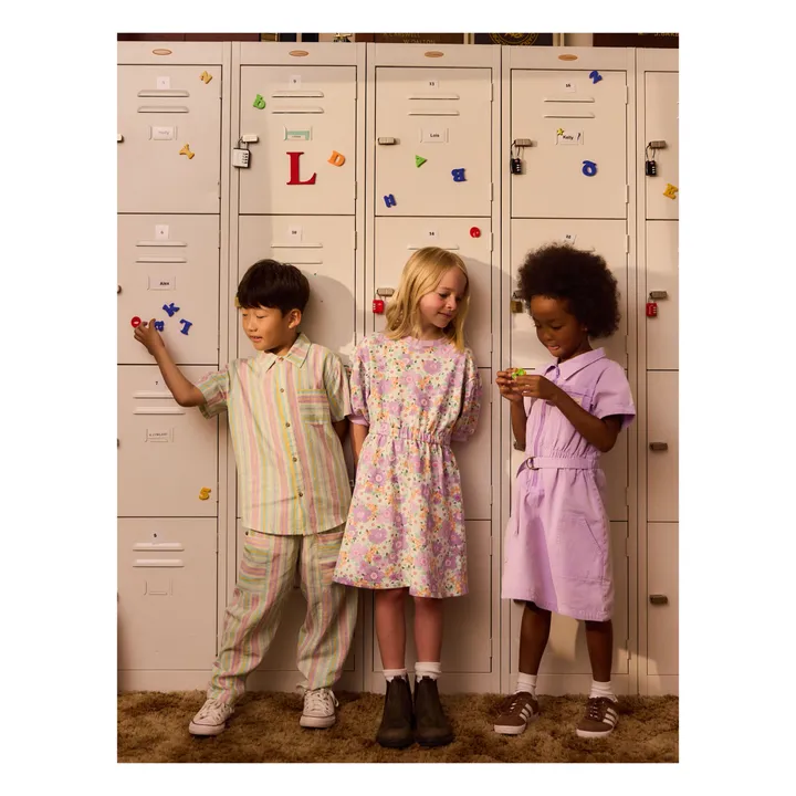 Robe Molly Eponge | Mauve- Image produit n°1