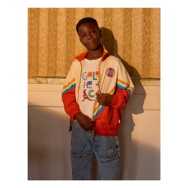 Retro-Jacke | Rot