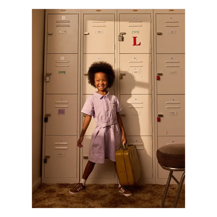 Robe Piper Denim | Mauve- Image produit n°0