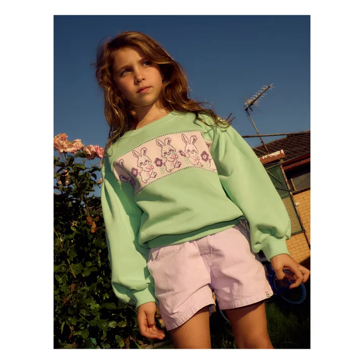 Short Ziggy Denim | Mauve- Image produit n°6