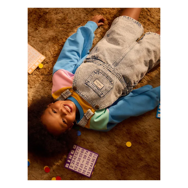 Salopette Courte Burton Vintage | Bleu jean- Image produit n°0