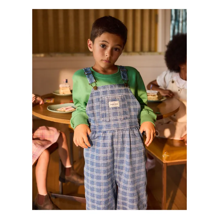 Salopette Austin Denim | Bleu jean- Image produit n°0