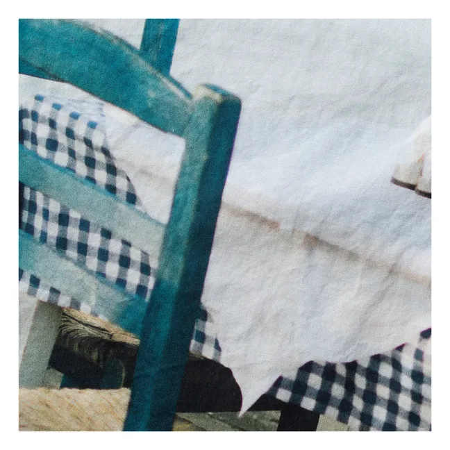 Camicia da cartolina al tramonto | Azzurro