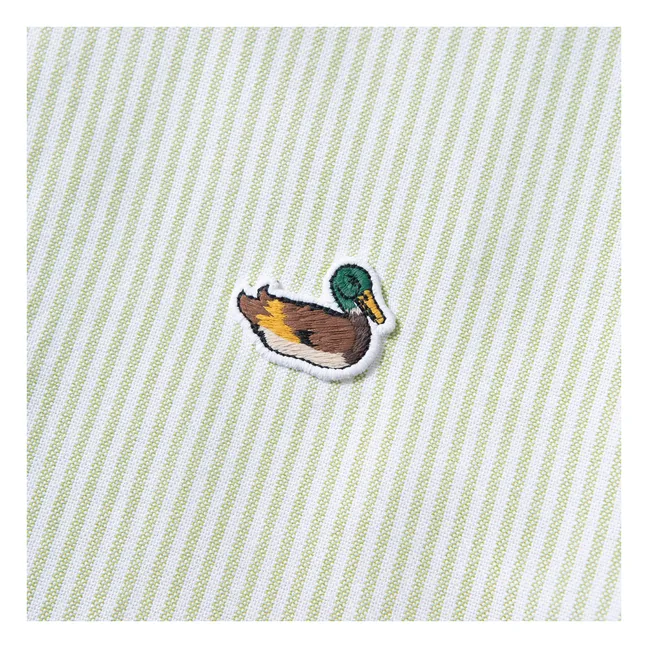 Hemd BD Duck Edition Gestreift | Grün