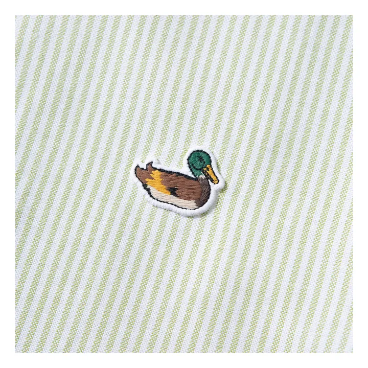 Hemd BD Duck Edition Gestreift | Grün- Produktbild Nr. 7