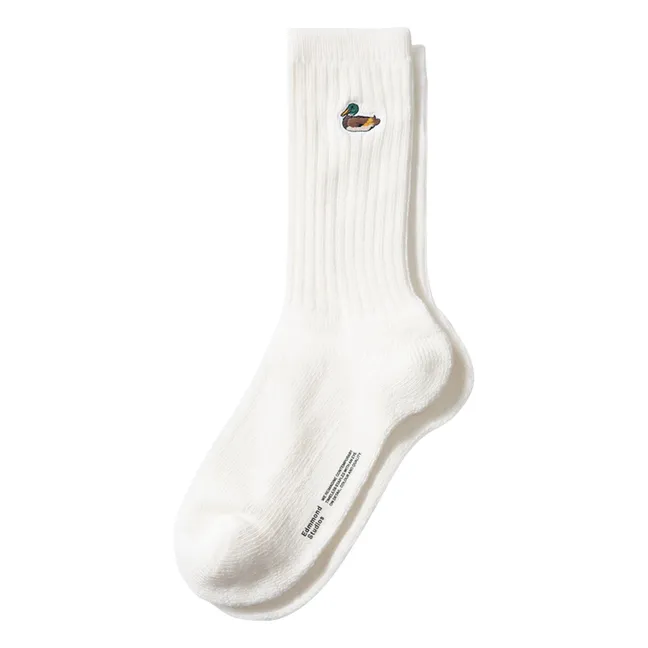 Socken Duck | Grauweiß