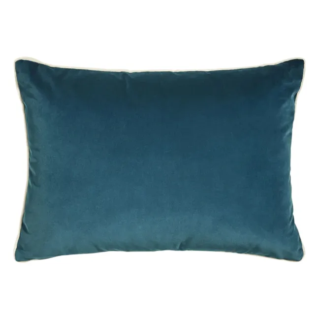 Coussin en velours Double jeu | Bordeaux