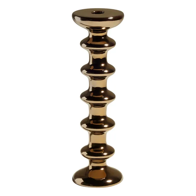 Slave candlestick | Golden brown