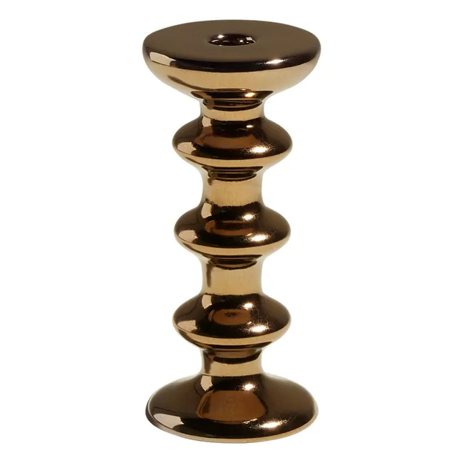 Slave candlestick | Golden brown