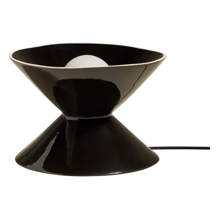 Lampe à poser Sablier | Noir- Image produit n°0
