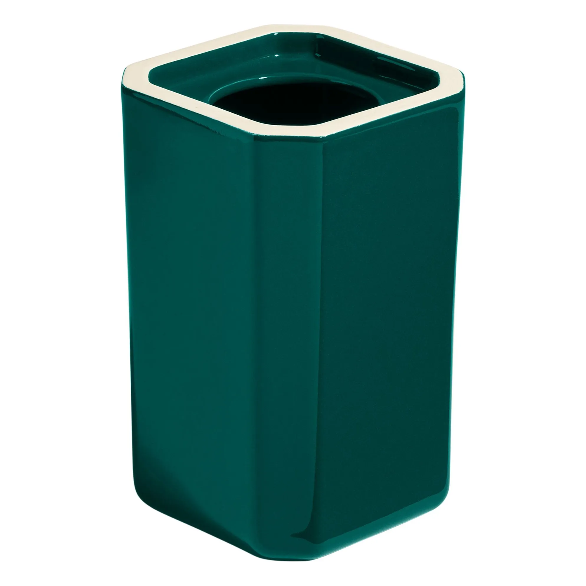Faceted vase | Sarah Blue- Product image n°0