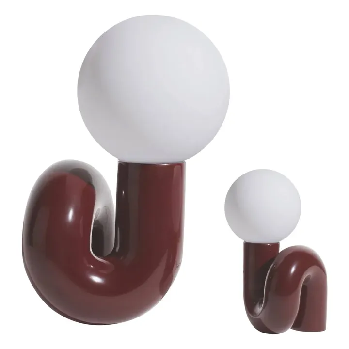 Neotenic table lamp | Cherry red- Product image n°8