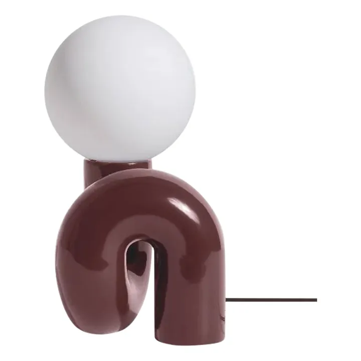 Neotenic table lamp | Cherry red- Product image n°4