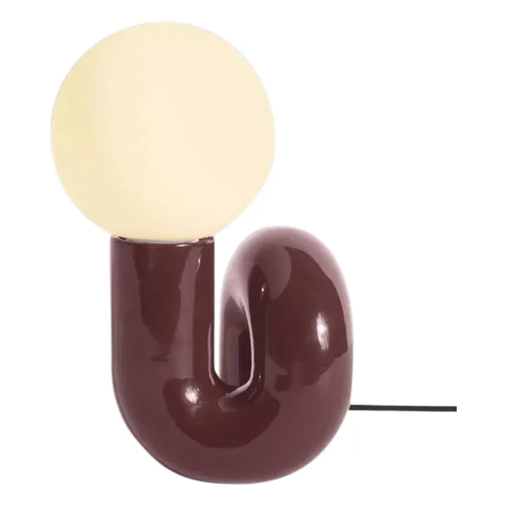 Neotenic table lamp | Cherry red- Product image n°7