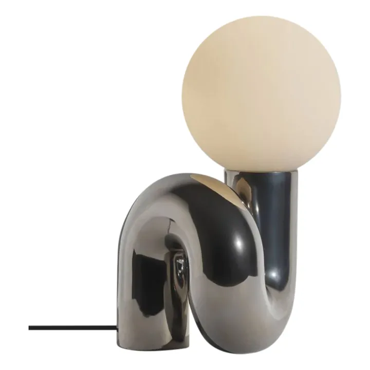 Neotenic table lamp | Silver- Product image n°7