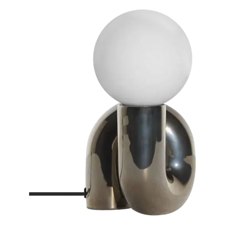 Neotenic table lamp | Silver- Product image n°3