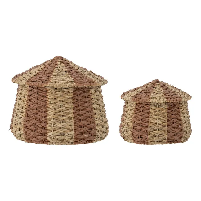 Rudi storage basket - Set of 2 | Red