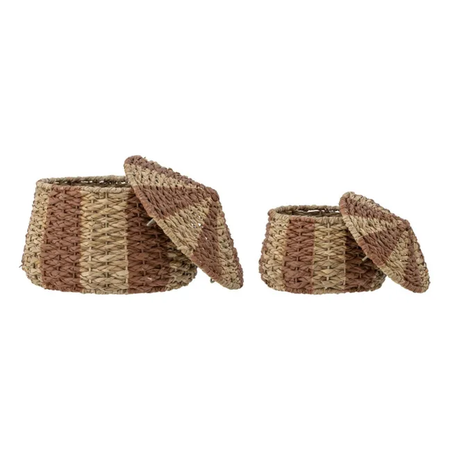 Rudi storage basket - Set of 2 | Red