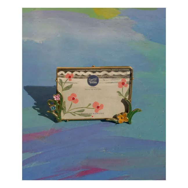 Marco de fotos de latón Ivy | Latón