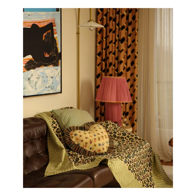 Coussin cœur Noa Star | Multicolore